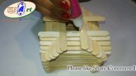 how to make jewelry box with ice cream sticks | INDI ART | #10