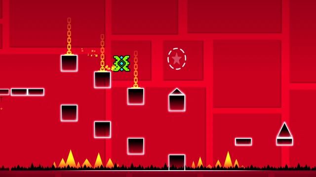 красный шарик с Geometry Dash