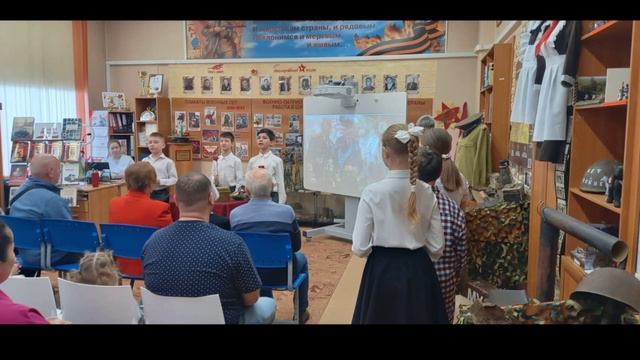 Музейная суббота в школе № 1363