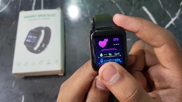 smart bracelet smartwatch se heart rate kaise check kare | measure heart rate in smart bracelet