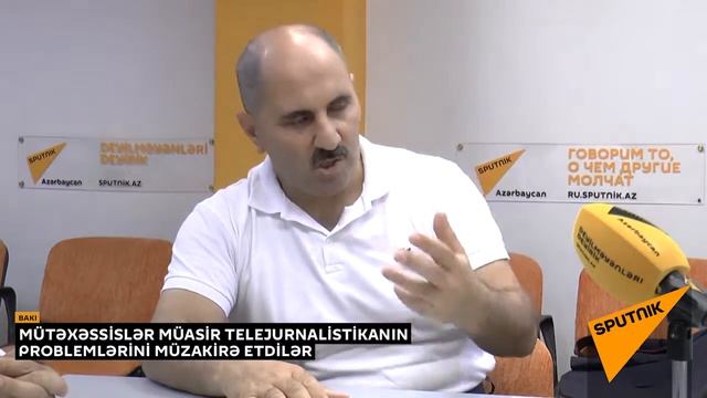 Telejurnalistikanın problemləri - Проблемы телевизионной журналистики