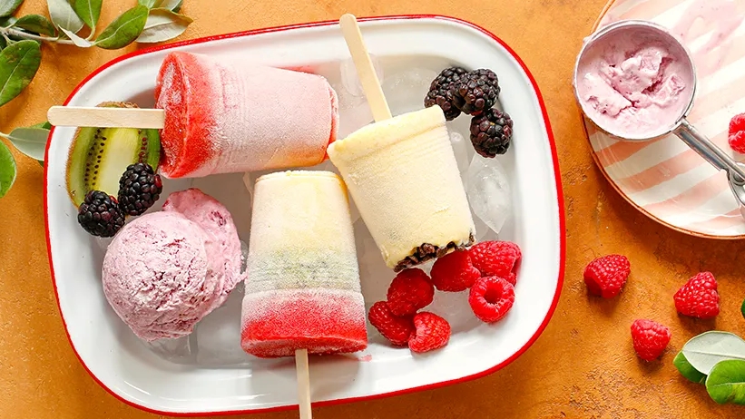 🍨Легкое фруктово-ягодное мороженое дома