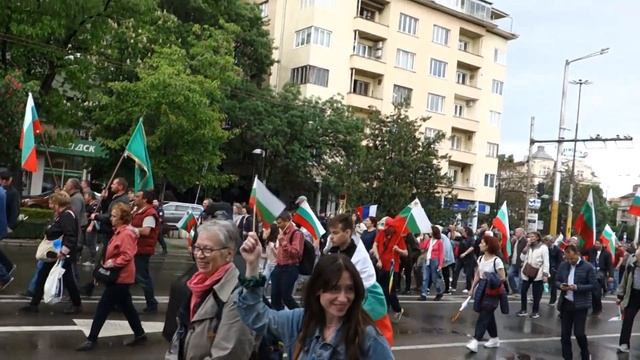 Блокада на Орлов мост в гр. София .... Поход за Мир и неутралитет