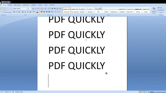 Microsoft Word creates Pdf file quickly l PDF file l Ms word pdf