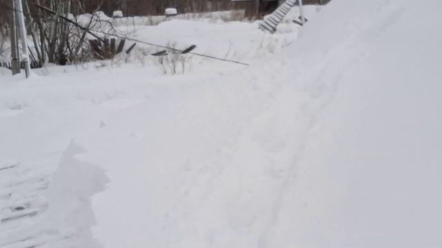 Ах снег снежок, все идет. А носу весна
