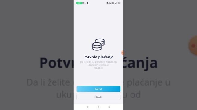 Lovcen mobile - демонстрация работы в мобильном интернет-банке