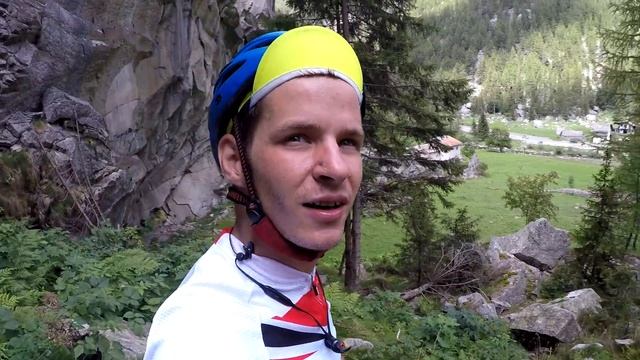 Вело поїздка, літом в гори прям до снігу