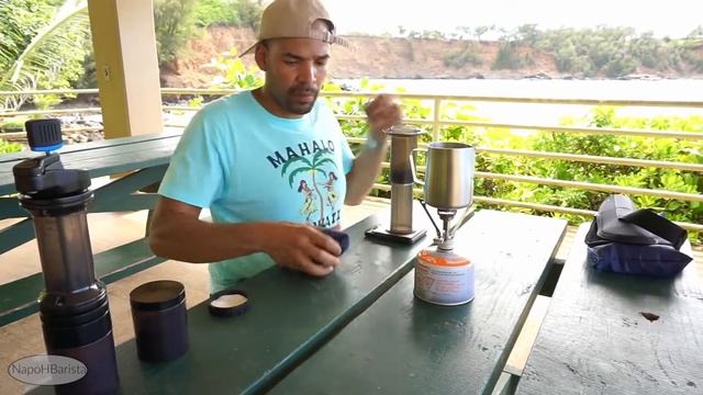 How To Brew Coffee Outdoors Using The Aeropress | Outdoor Coffee Gear