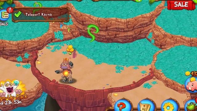 My singing monsters Dawn of fier#1- маленькие монстрики.