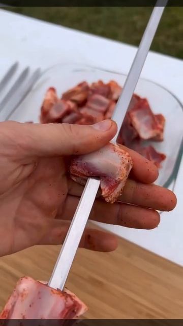 Бараньи семечки из ребрышек . Понравится всем