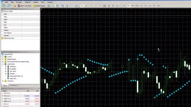 Устанавливаем торговый робот в Metatrader 5 для FORTS