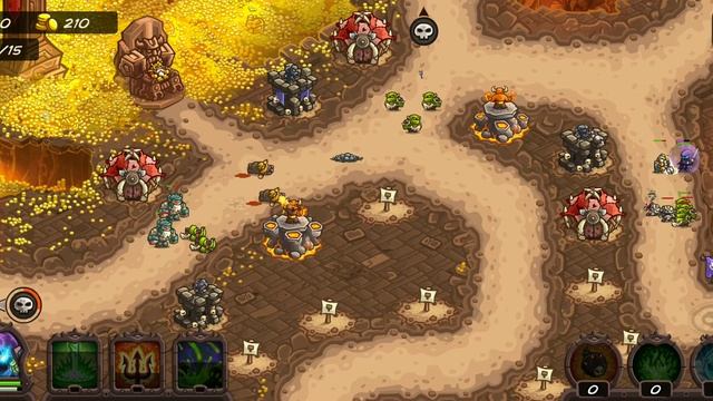 Уже четыре достижения !!! Прохождение Kingdom Rush Vengeance / 7lvl /