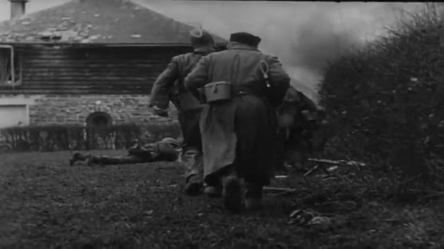 Немецкое наступление в Арденнах.  1945 г.