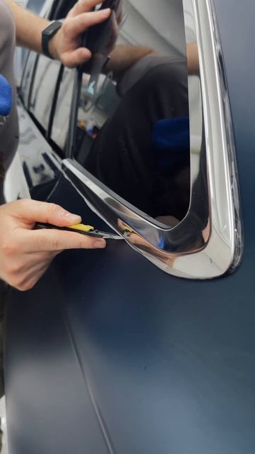 Оклейка в матовый полиуретан Geely Monjaro #оклейкаавто #automobile #detailing #бронирование #geely