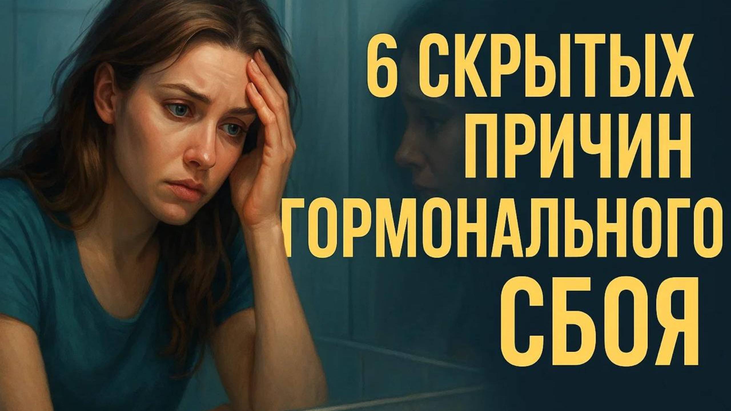 6 скрытых причин гормональных нарушений которые встречаются у 80% женщин