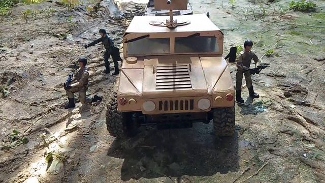 Military cars Plastic Toy Soldiers Army Men RC humvee