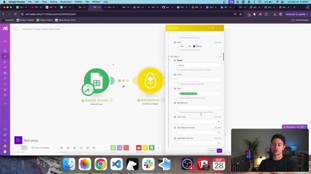 Как я создал систему автоматической генерации видео через Bannerbear + Google Sheets