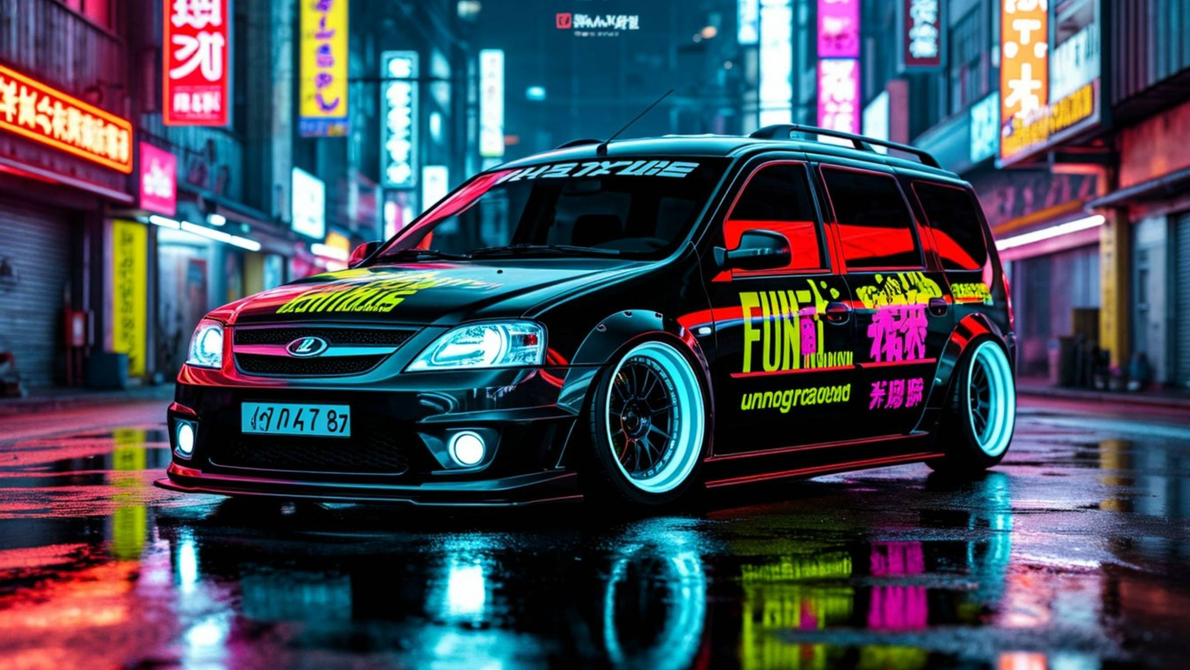AI CAR #4
Lada Largus
«Когда Семейный Универсал Превращается в Дрифт-Монстра»
