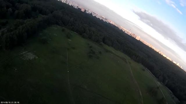 Первый полет Лысая Гора 16.06.2014