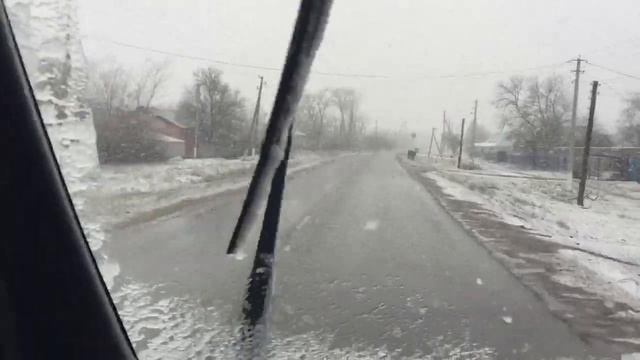Снег метёт красота 😍