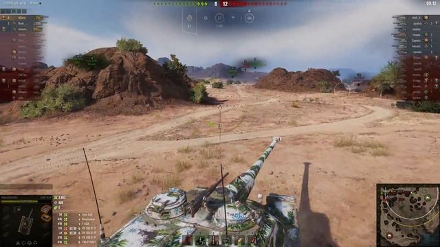 AMX 50 B : 10.8K DMG , 9Kills - World of Tanks -