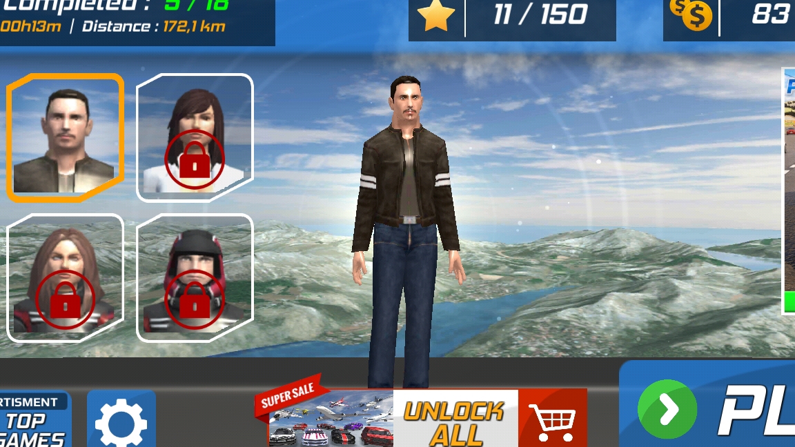 Играю в игру симулятор самалета!!