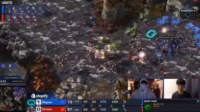 [2021 DH Summer] 1/4 финала | Матч 4: Reynor (Z) vs. Dream (T)
