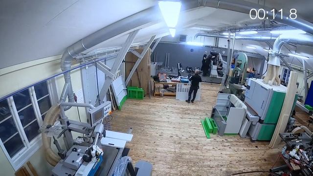 Unboxing av Biesse Rover A 1542
