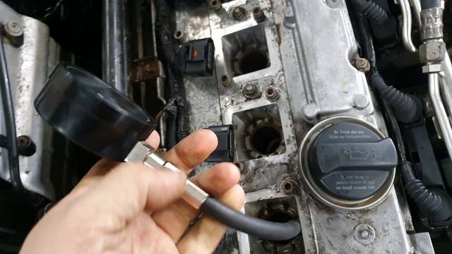 замер компрессии  volkswagen passat b5 1.8 turbo