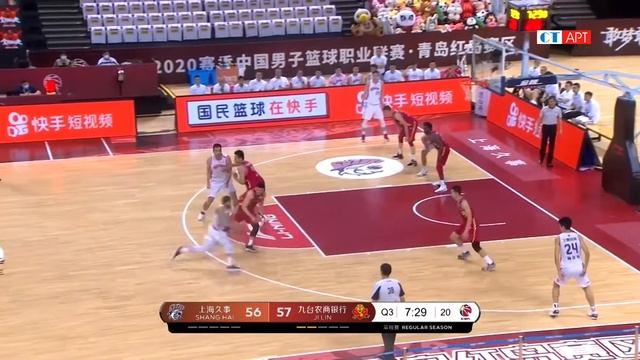 ОБЗОР❗ Китайская баскетбольная ассоциация 19/20! 🏀 "Шанхай Шаркс" - "Цзилинь Тайгерс".