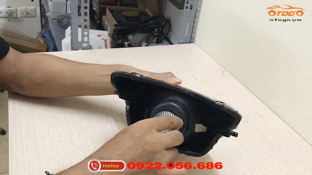 Đèn Led Bi Cầu Mini H4 ô tô xe máy , Lắp Đặt Và Test Ánh Sáng