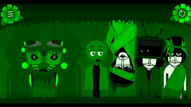 Incredibox - Green - Colorbox V4 mix. Инкредибокс Грин микс