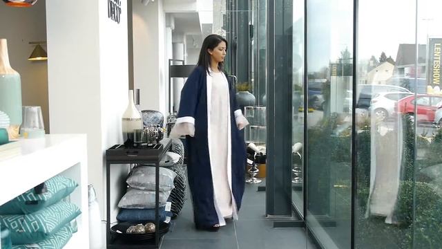 Chantal Organza Blue by Abaya Official