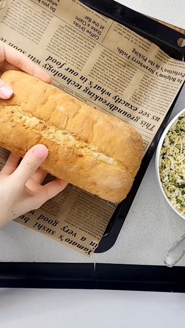 ❗️Чиабатта с яйцом и зелёным луком ❗️ #shorts #shortvideo #рецепт #еда #вкусно #кулинария #Хочувреки