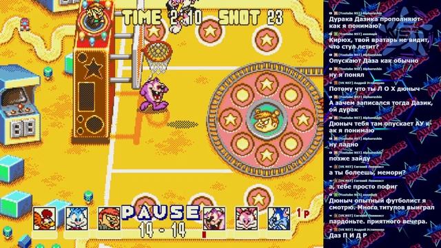 Tiny Toon ACME All-Stars. Турнирные встречи