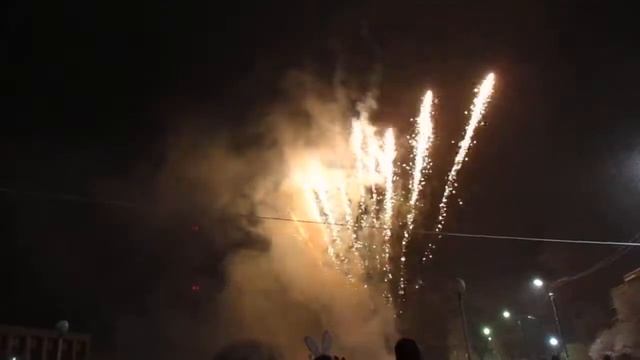 Новогодний фейерверк 2018 Харовск