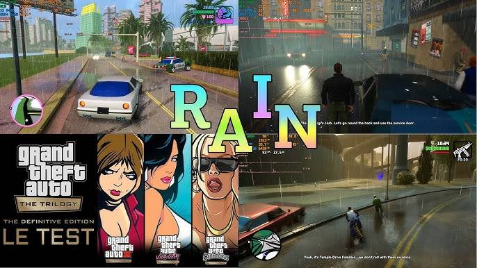 GTX 1060 3gb - Grand Theft Auto The Trilogy - The Definitive Edition  где круче Дождь?