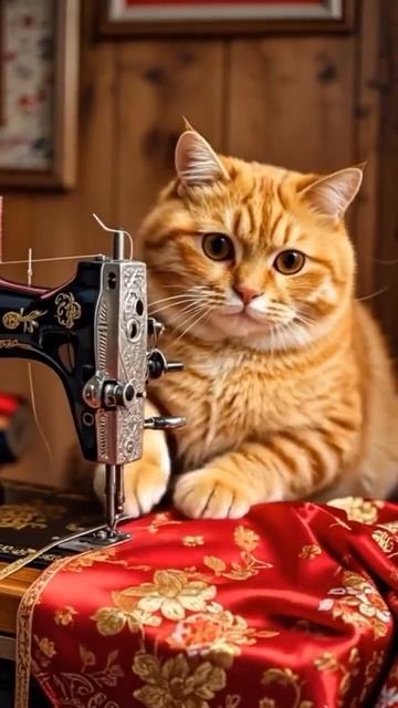 Шьем вместе с котиками