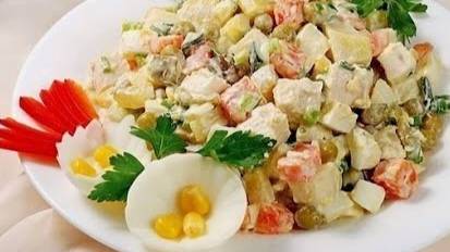 Салат Столичный. Блюдо на каждый день