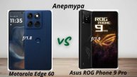 Motorola Edge 60 против Asus ROG Phone 9 Pro: Игровой Гигант против Сбалансированного Смартфона!