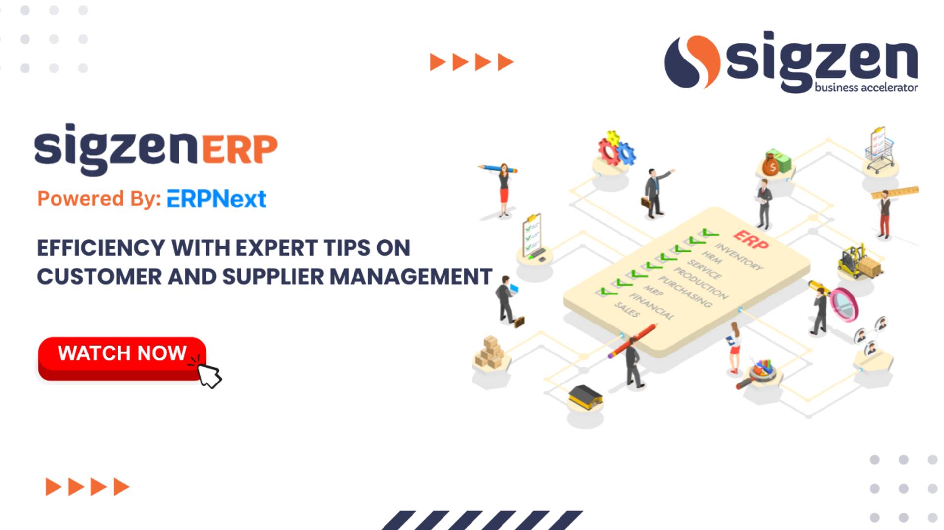 Управляйте клиентами и поставщиками легко | SigzenERP на базе ERPNext 15