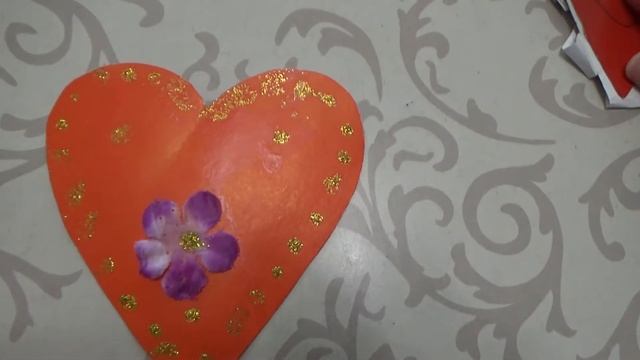 Необычная Валентинка :)  подарок от чистого сердца. Нож