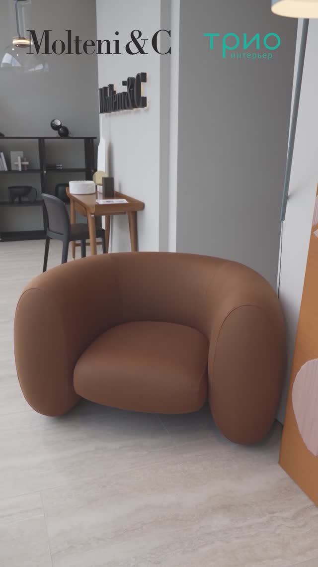 Кресло Cinnamon Zeus от Molteni & C