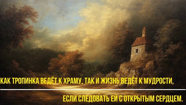 Жизнь ведёт к мудрости