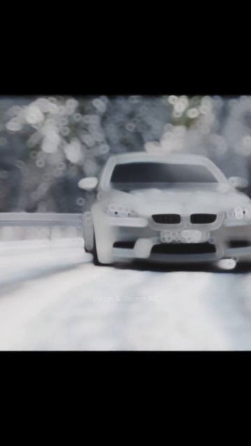 Kiss you - Снежный дрифт BMW M5 f10 | Assetto corsa