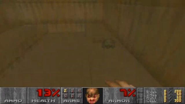 Мой первый уровень для Doom I