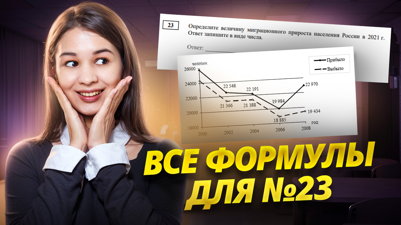Все формулы для задания №23 ОГЭ по географии  I Умскул