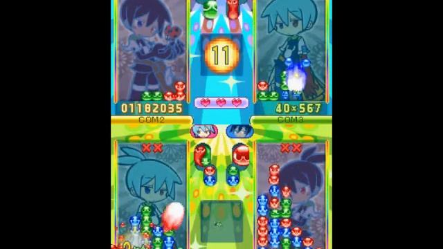 Puyo puyo20th anniversary Team Sig vs Team Fake Sig Finale