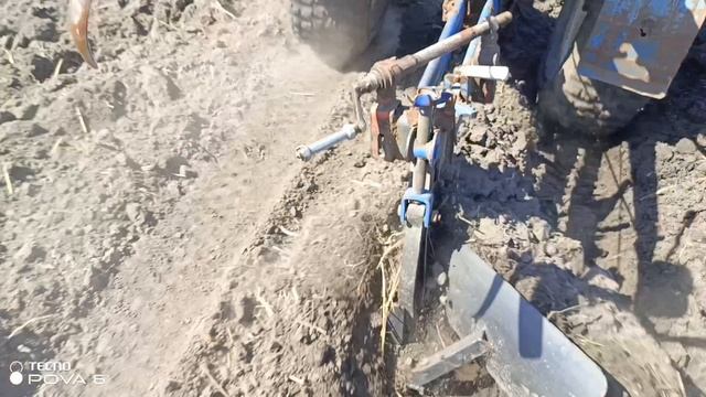 Плуг Тихоход + Рыхлая земля!