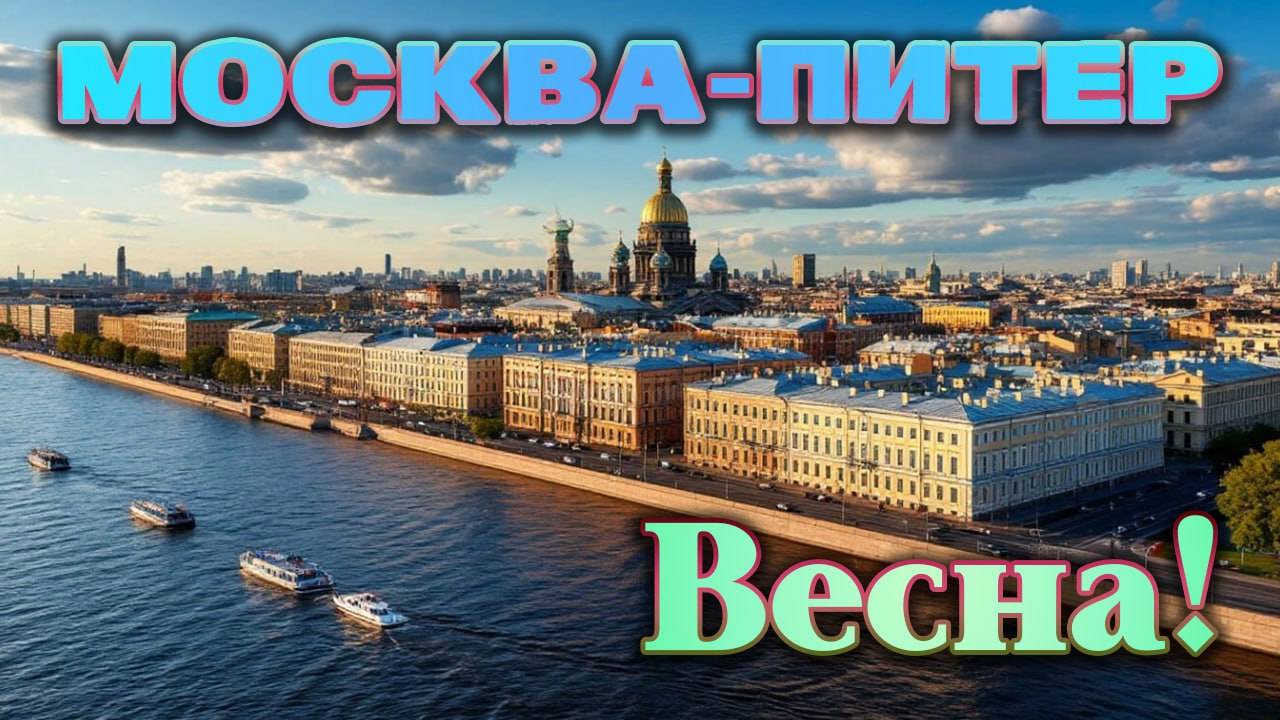 Питер-Москва, весна)))) Песенный стрим 26 апреля в 19-00